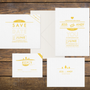 Sunny Summer Wedding Invitation Suite Sunny Summer Wedding Invitation Suite